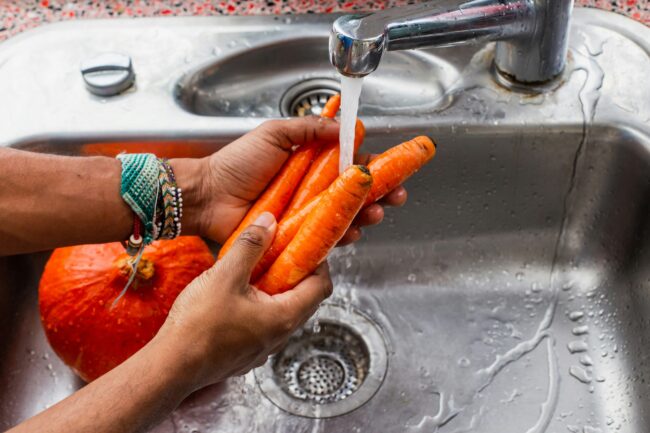 Washing Fresh Produce