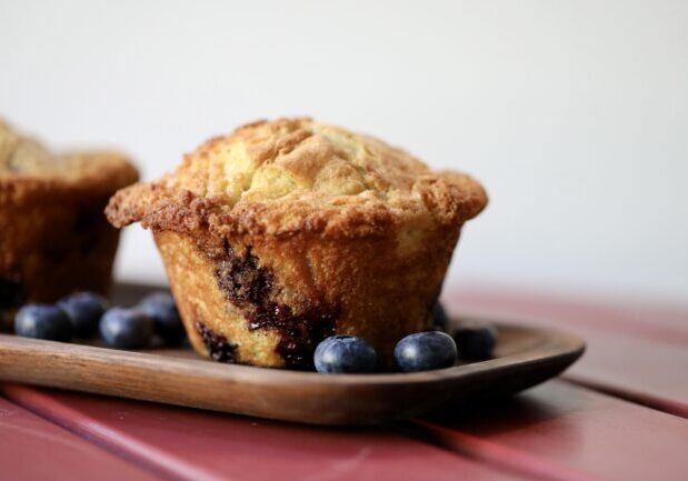Sidecar's blueberry muffin